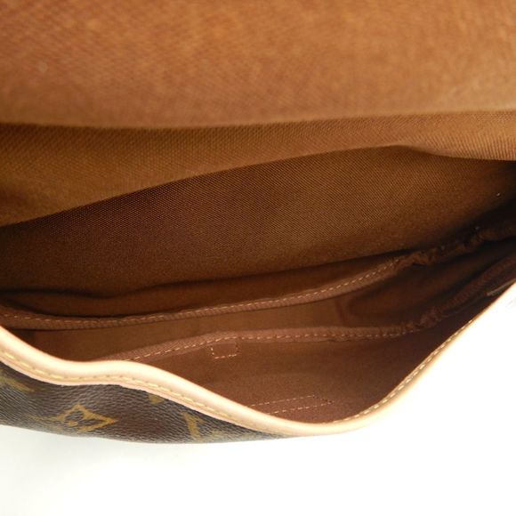 Louis Vuitton Monogram Saumur 30 Brown Diagonal Shoulder Bag - Picture 8 of 8